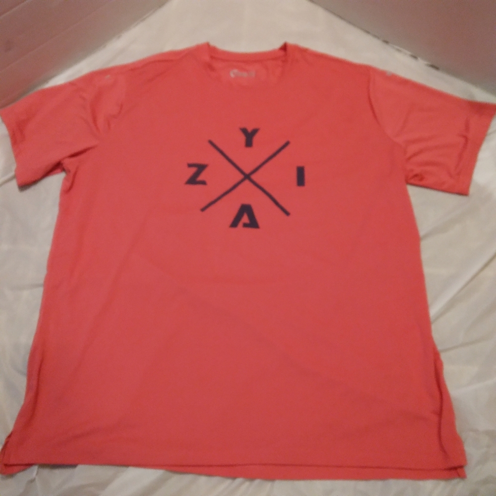 ZYIA Active breathable tshirt XXL pink navy